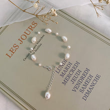 Load image into Gallery viewer, The Ash Baroque Pearl Bracelet