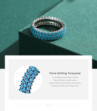 Load image into Gallery viewer, Lolo&#39;s Turquoise Ring Genuine 925 Sterling Silver