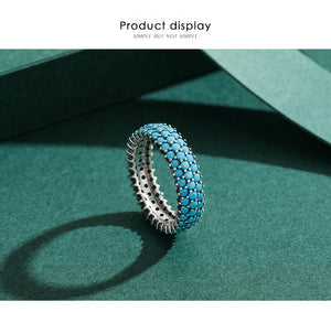Lolo's Turquoise Ring Genuine 925 Sterling Silver