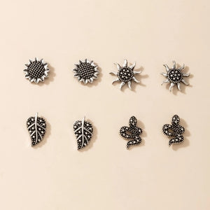 Vintage Antique Silver Earring Collection