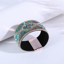 Load image into Gallery viewer, Bohemian Retro Rhinestone Cuff