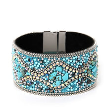Load image into Gallery viewer, Bohemian Retro Rhinestone Cuff