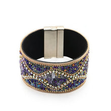 Load image into Gallery viewer, Bohemian Retro Rhinestone Cuff