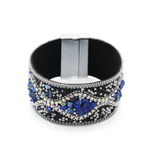 Load image into Gallery viewer, Bohemian Retro Rhinestone Cuff