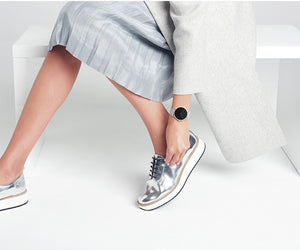HM Luxury Quartz Movement Waterproof Stainless Watch Womens