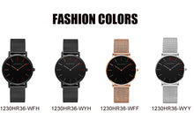 Load image into Gallery viewer, HM Luxury Quartz Movement Waterproof Stainless Watch Womens