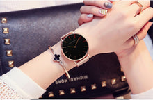 Load image into Gallery viewer, HM Luxury Quartz Movement Waterproof Stainless Watch Womens