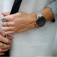 Load image into Gallery viewer, HM Luxury Quartz Movement Waterproof Stainless Watch Womens