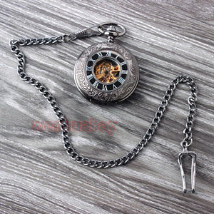Antique Hand Wind Mechanical Pocket Watch