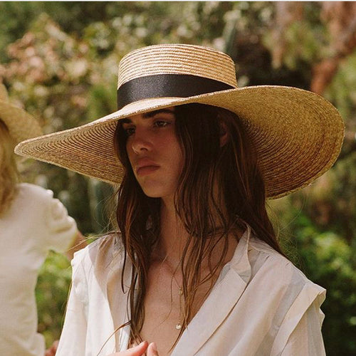Santana's Summer Straw Sun Hat