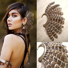 Load image into Gallery viewer, The Addy- Feather Ear Cuff